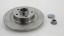 2xStück TRISCAN Bremsscheibe Hinterachse Renault Laguna III 3.0 dCi 