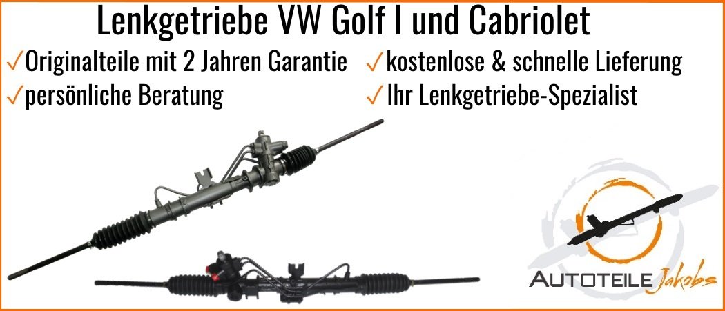 Servolenkung VW Golf I und Cabriolet Servolenkung VW Golf I und Cabriolet