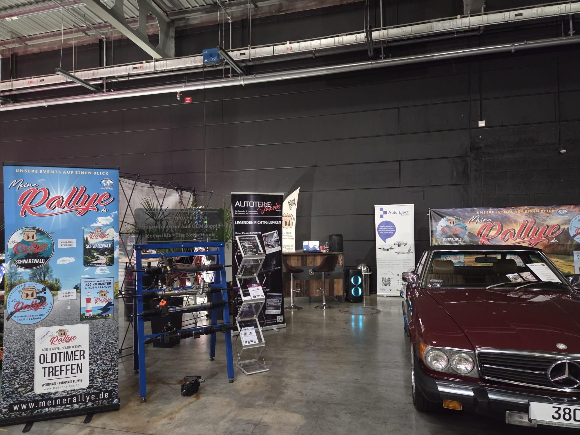 Messestand AutoJumble Luxemburg